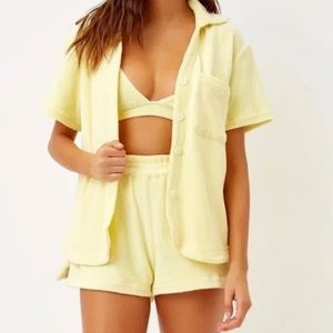 Frankie’s Bikini Terry Dolphin Shorts